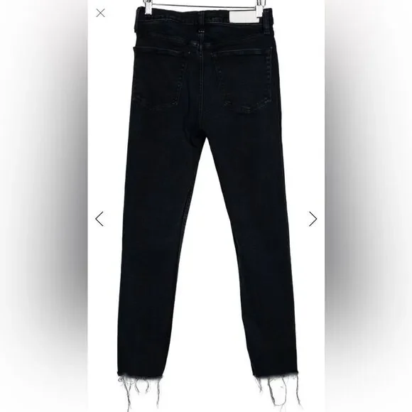 Re/Done Black Skinny Jeans - Picture 2 of 9